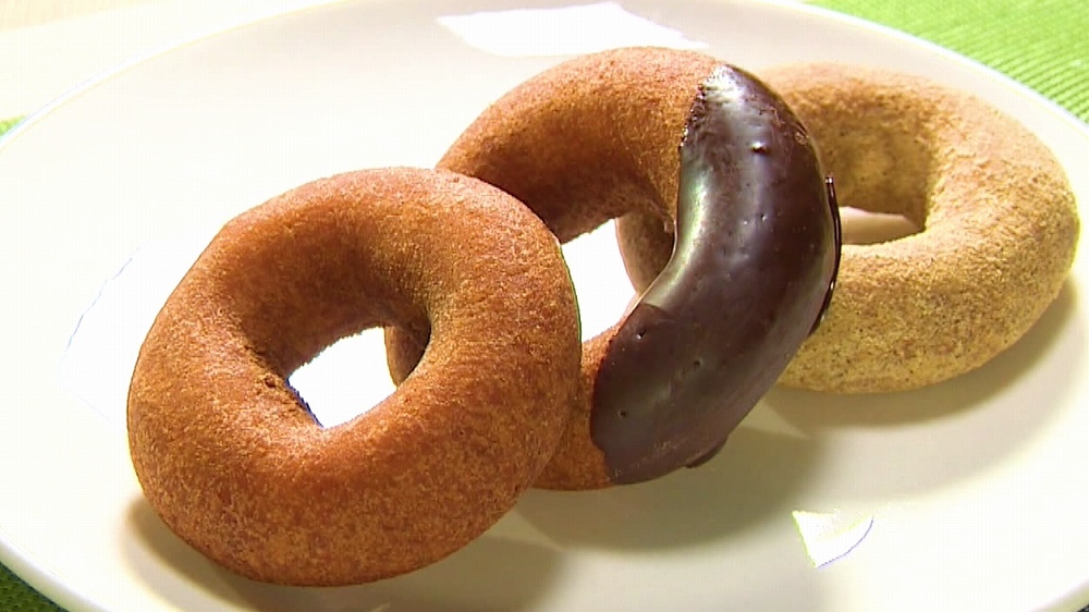 油分60％カット！サクもち食感のヘルシードーナツを発見｜TBSテレビ