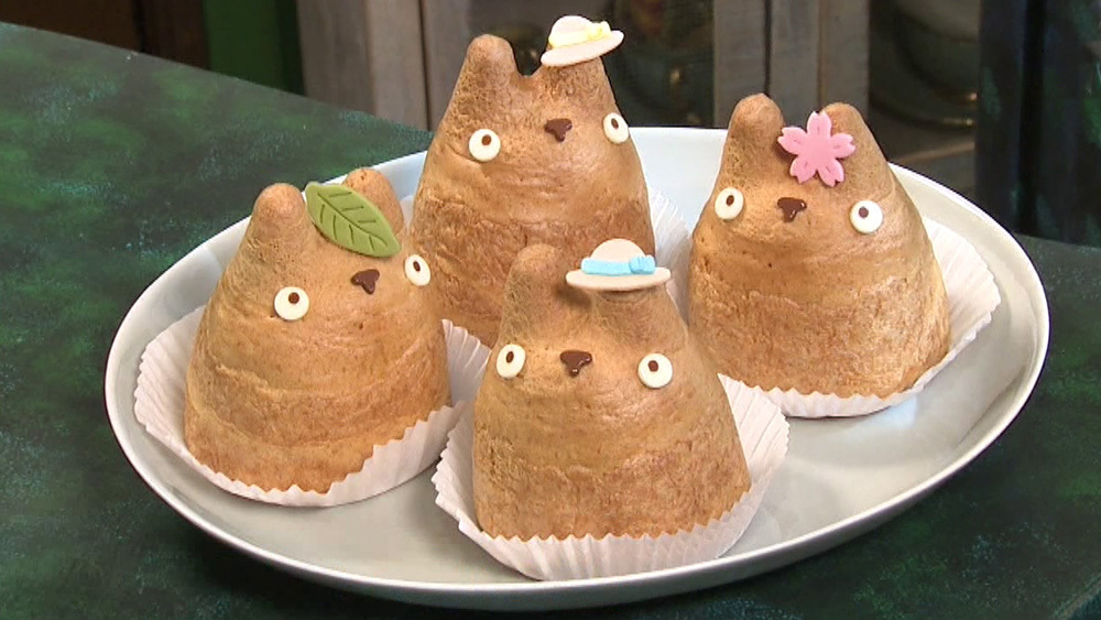 トトロのシュークリームやクマのかき氷 パンダのどら焼きなど 癒されるスイーツ3選 Tbsテレビ