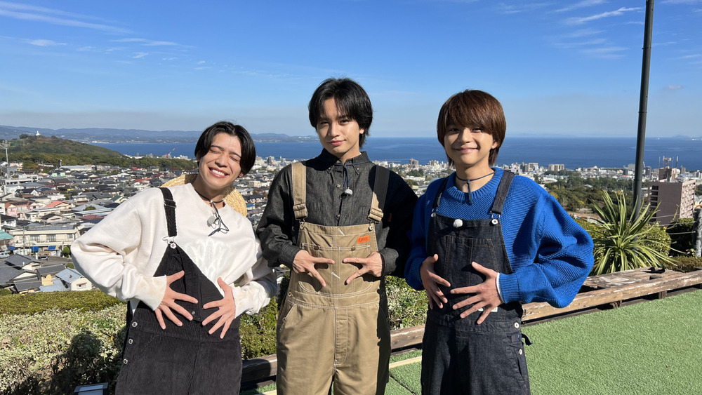 Sexy Zone佐藤勝利&中島健人&松島聡が温泉の街・大分県別府で食べ