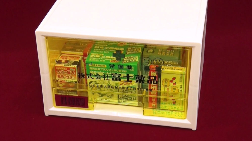江州丸一薬房 置き薬箱