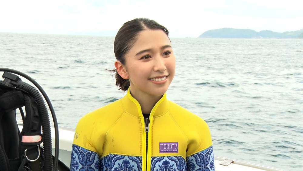 ももいろクローバーZ・玉井詩織が海に潜って取材!『関東大震災