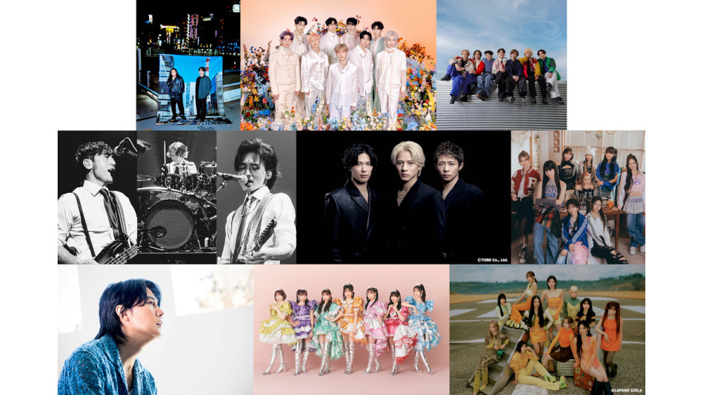 Number_i、ME:I、ZEROBASEONE、NARITA THOMAS SIMPSONが番組初