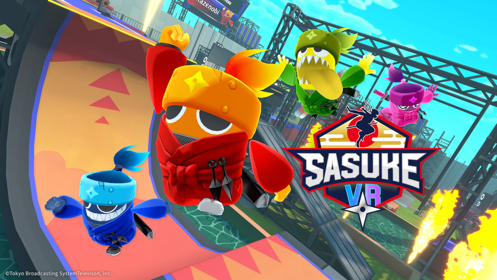 己の肉体のみで難攻不落のステージを“自宅”で制覇せよ!『SASUKE』がVR