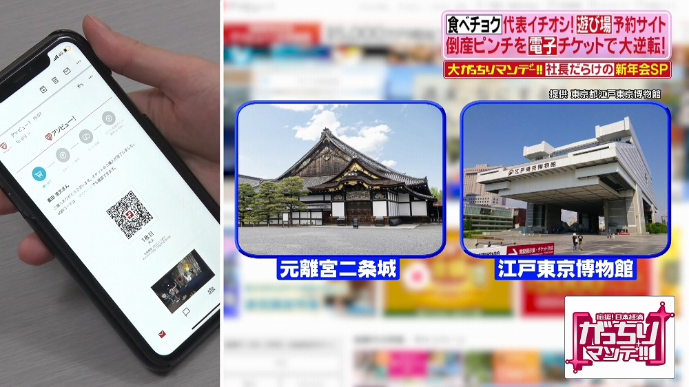 元離宮二条城や江戸東京博物館が導入