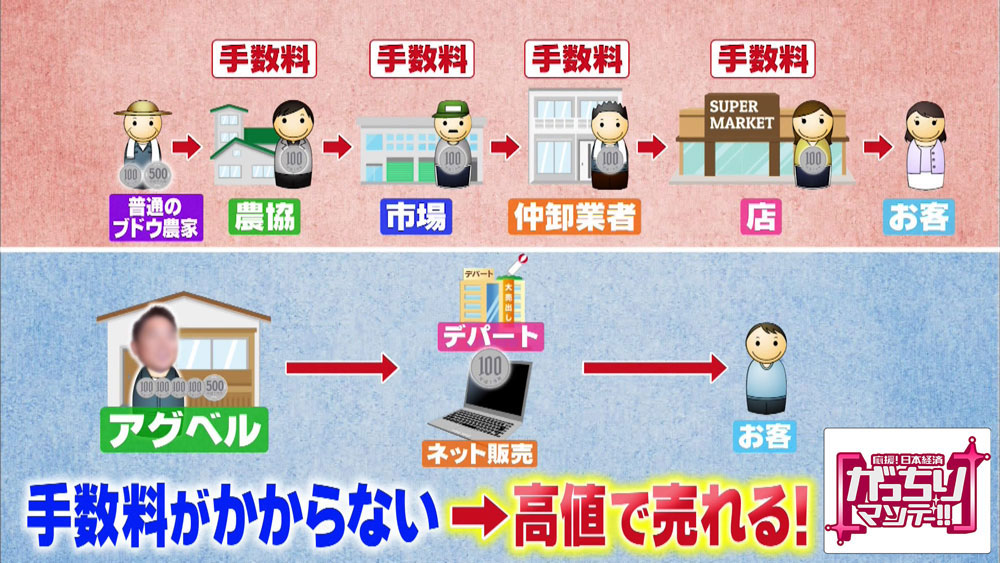 直接、小売店や消費者に販売