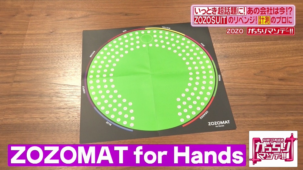 ZOZOMAT for Hands