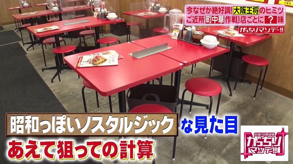 昭和っぽいノスタルジックな見た目の店内