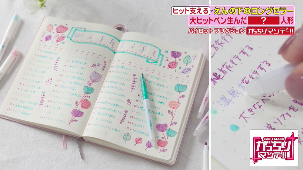 “文字をこすると色が変わるペン”「ILMILY Color two color」