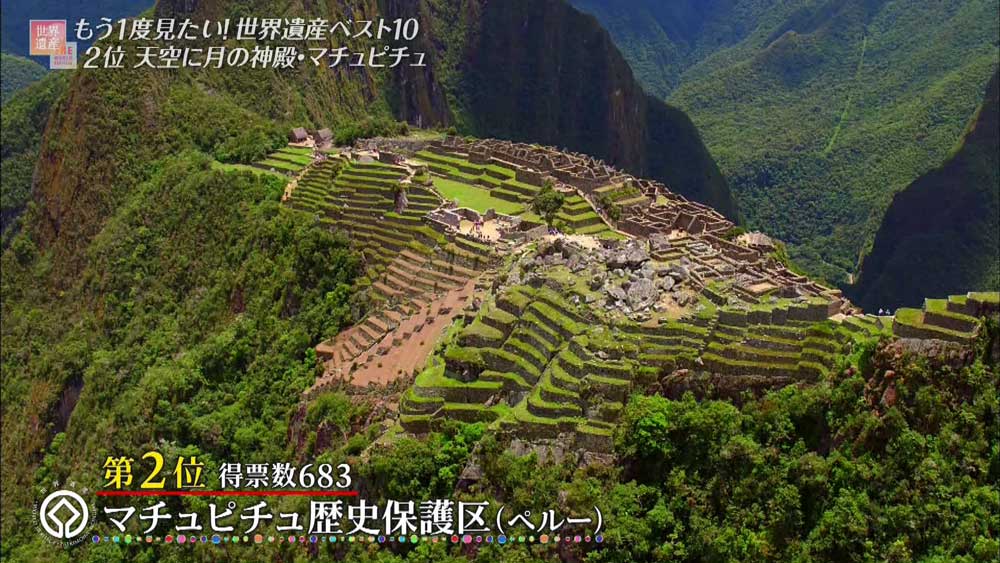 もう1度見たい 世界遺産 ベスト5 世界遺産 ニュース テレビドガッチ