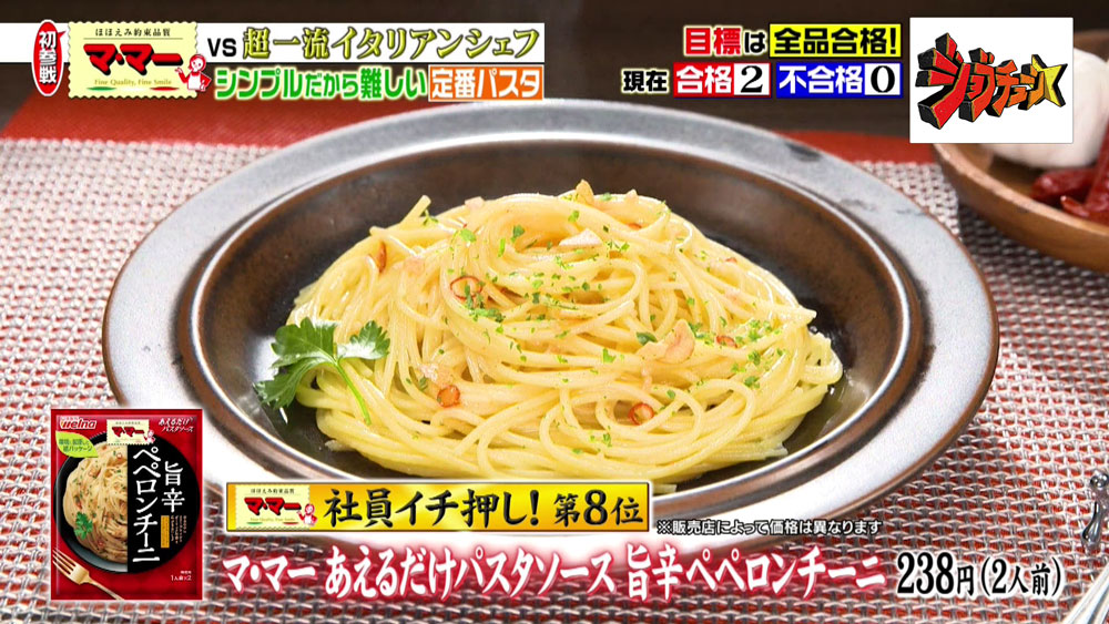 「マ・マー あえるだけパスタソース 旨辛ペペロンチーニ」