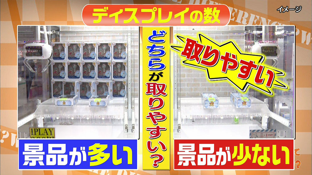 クレーンゲームの達人が伝授 景品が取りやすい台の見分け方 この差って何ですか ニュース テレビドガッチ