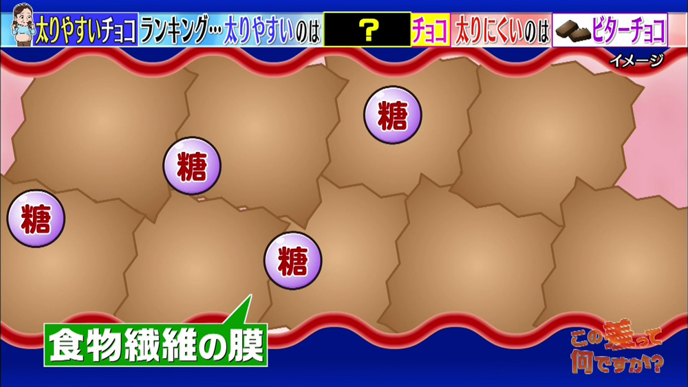 糖の吸収をブロックする食物繊維