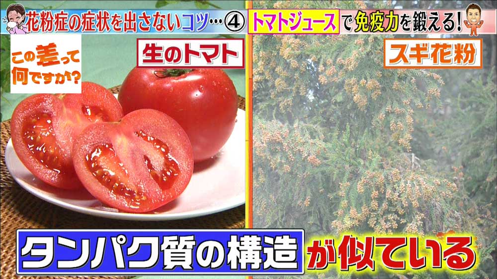 生のトマトはNG