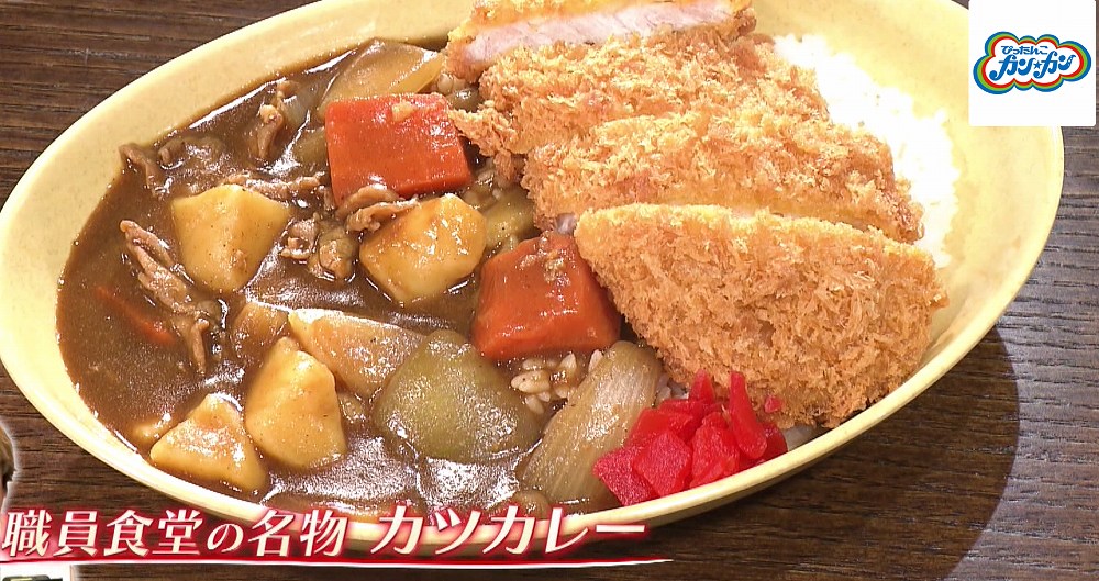 港区の区役所で食べられる名物 ボリューム満点 カツカレー ぴったんこカン カン ニュース テレビドガッチ