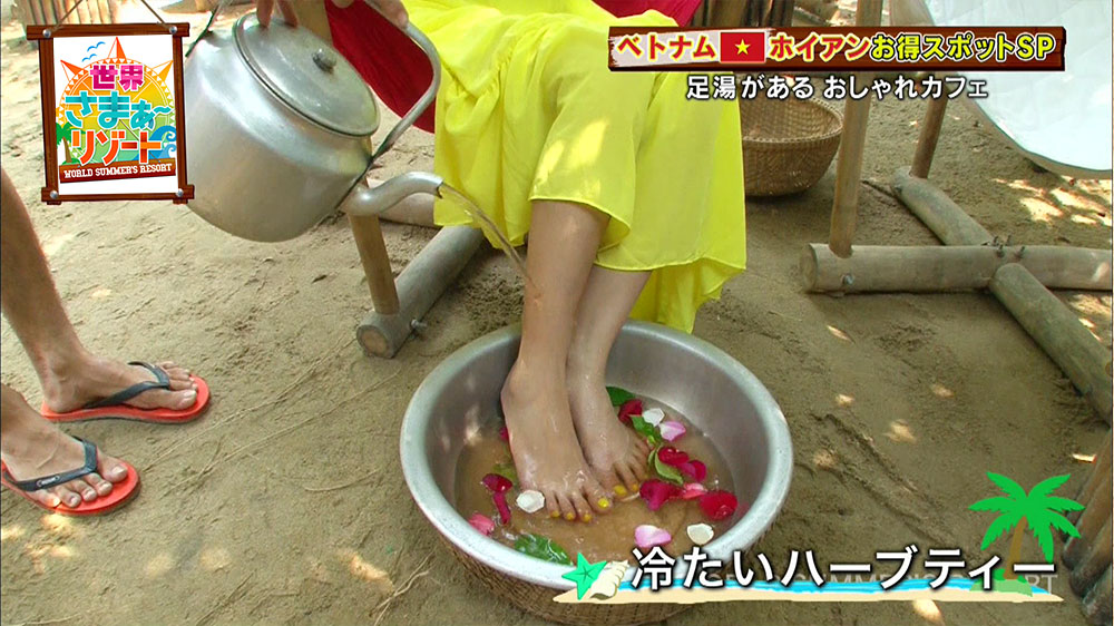 夏などの暑い日には冷たいハーブティーにすることもできます!