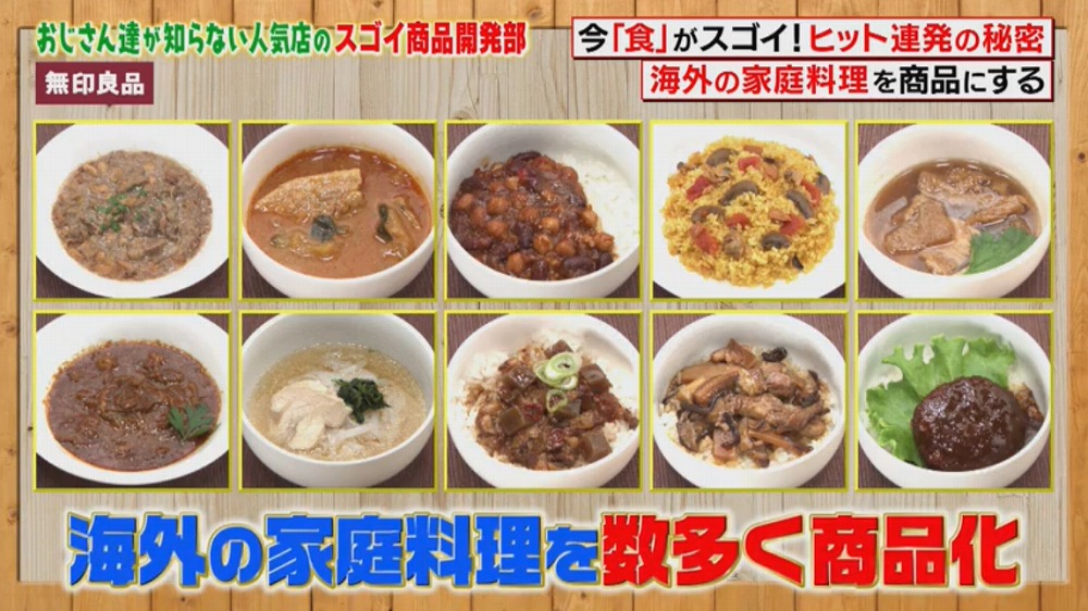 海外の家庭料理を数多く商品化