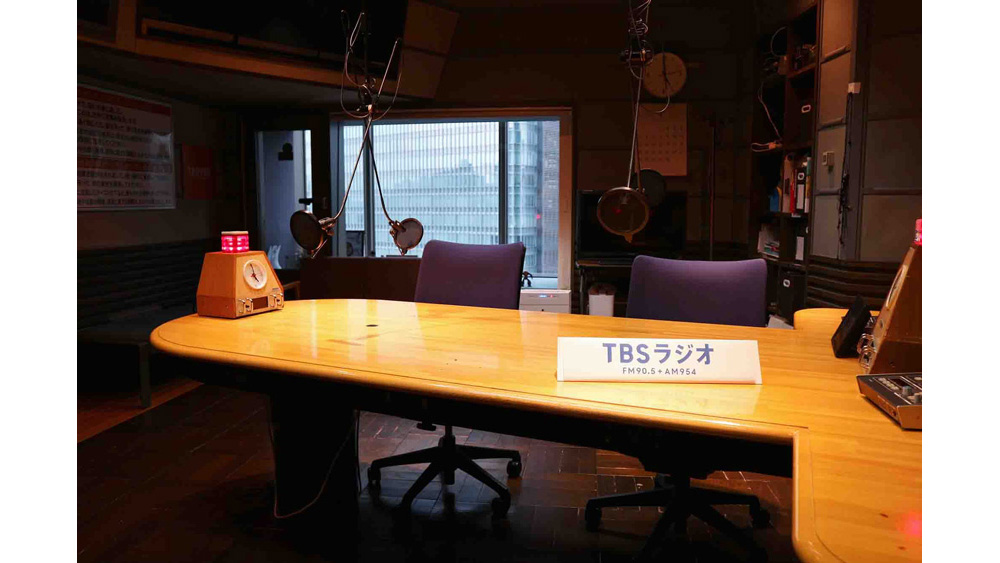 TBSラジオのスタジオ