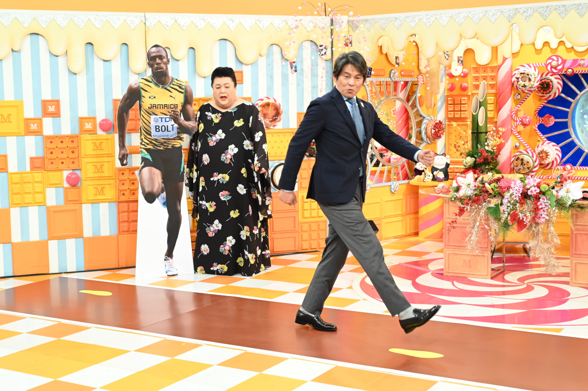 俳優・織田裕二がマツコと初対面!25年間『世界陸上』メインキャスター