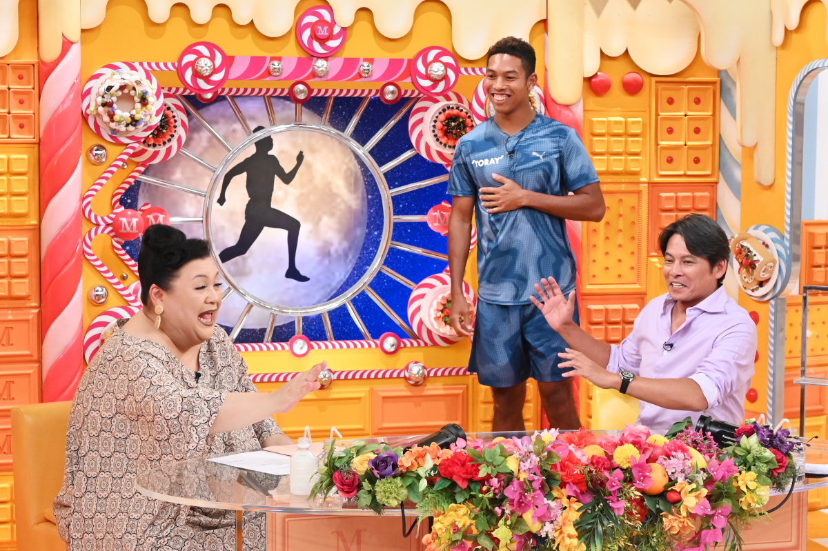 俳優・織田裕二がもう一度来た!サニブラウン選手も登場し究極の陸上