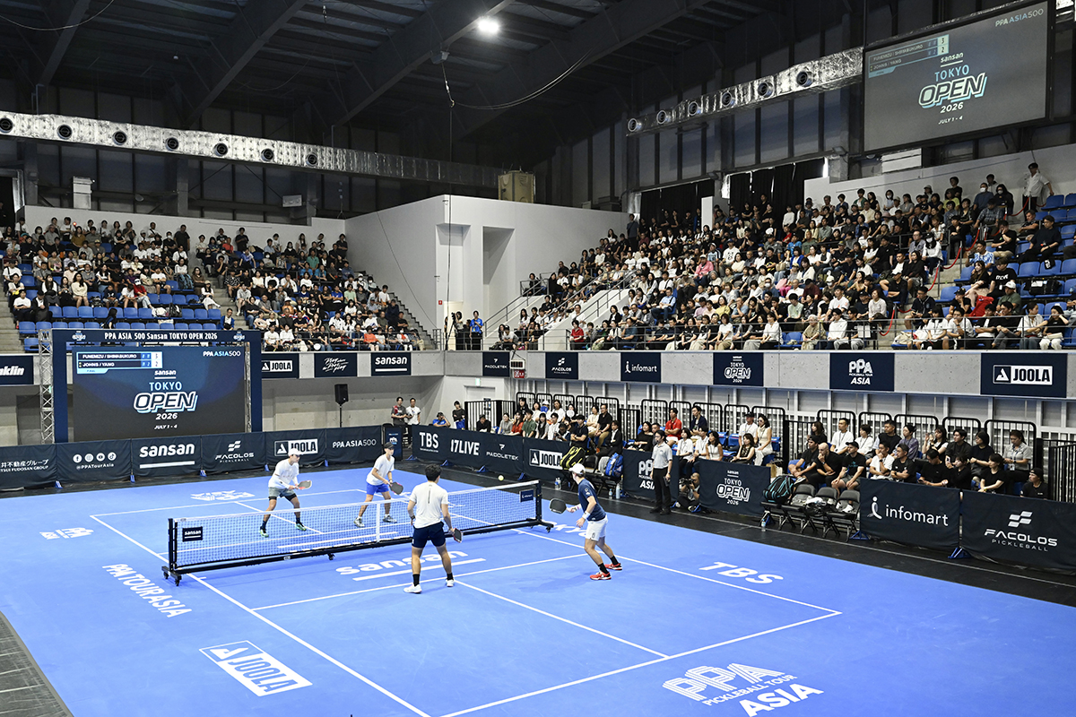 PPA ASIA 500 Sansan TOKYO OPEN 2026 Produced by TBS」大盛況で閉幕