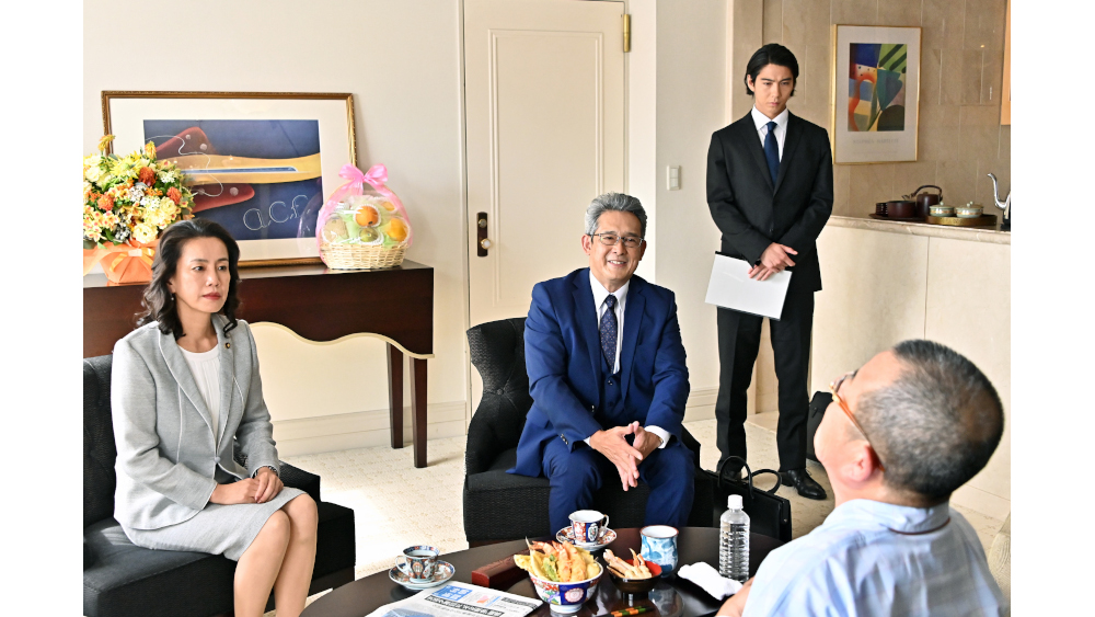 天沼と内談する白金と久我山