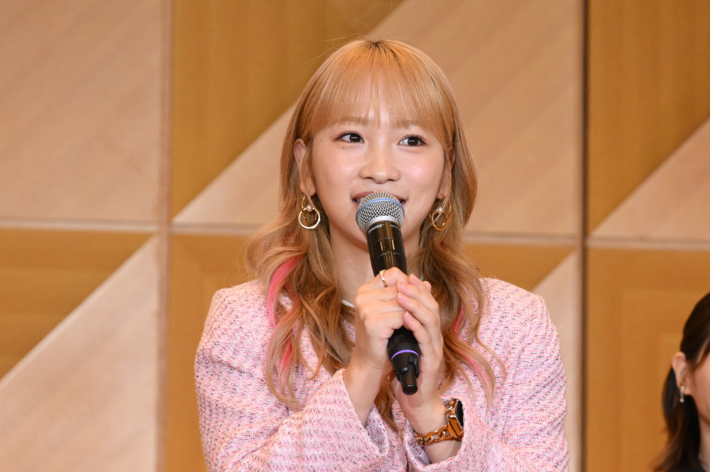 金曜ドラマ『フェイクマミー』制作発表会見より川栄李奈